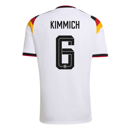 Tricouri Fotbal Germania KIMMICH #6 Acasă Cupa Mondială 2026