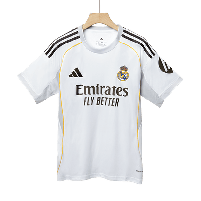 Tricouri Fotbal Real Madrid HUIJSEN #24 Acasă 2025/26 - Premium