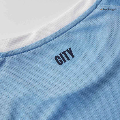 Tricouri Fotbal Manchester City HAALAND #9 Acasă 2025/26 - Premium