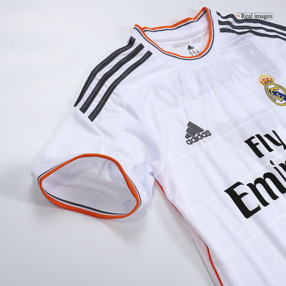 Tricouri Fotbal Vintage Real Madrid RONALDO #7 Acasă 2013/14