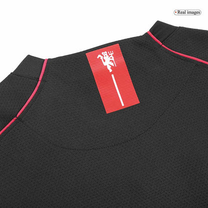 Tricouri Fotbal Vintage Manchester United RONALDO #7 Deplasare 2007/08 Mânecă Lungă