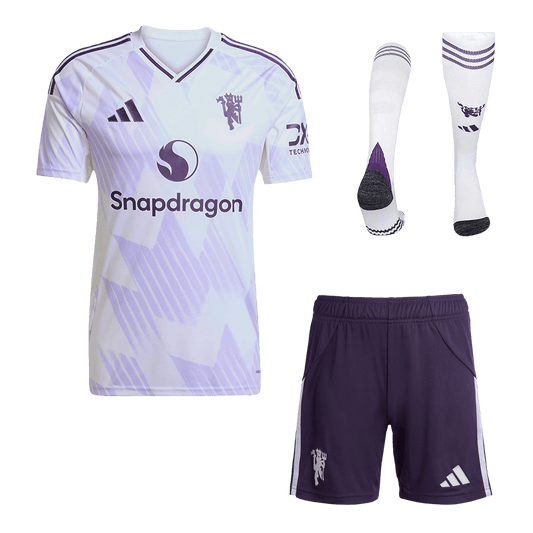Set Tricouri Fotbal Manchester United Deplasare 2025/26