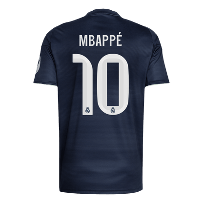 Tricouri Fotbal Real Madrid MBAPPÉ #10 Deplasare 2025/26 (mărime mare) - Premium