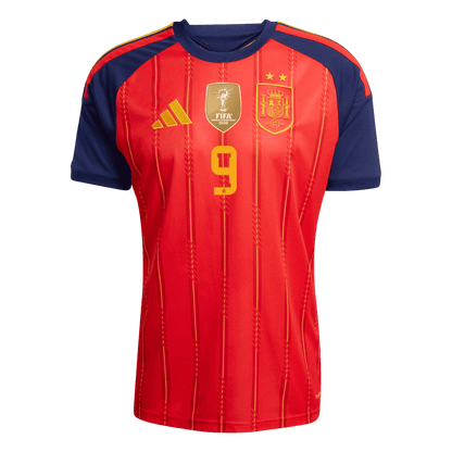 Tricouri Fotbal Spania GAVI #9 Acasă Cupa Mondială 2026 - Champion Edition