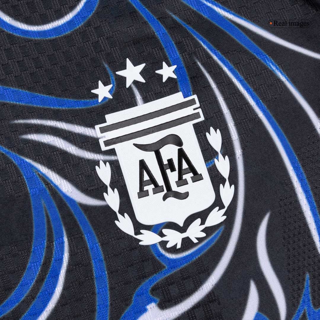 Tricouri Fotbal Argentina E. FERNÁNDEZ #24 Deplasare Cupa Mondială 2026 Authentic