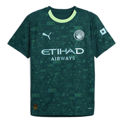 Tricouri Fotbal Manchester City Al Patrulea 2025/26