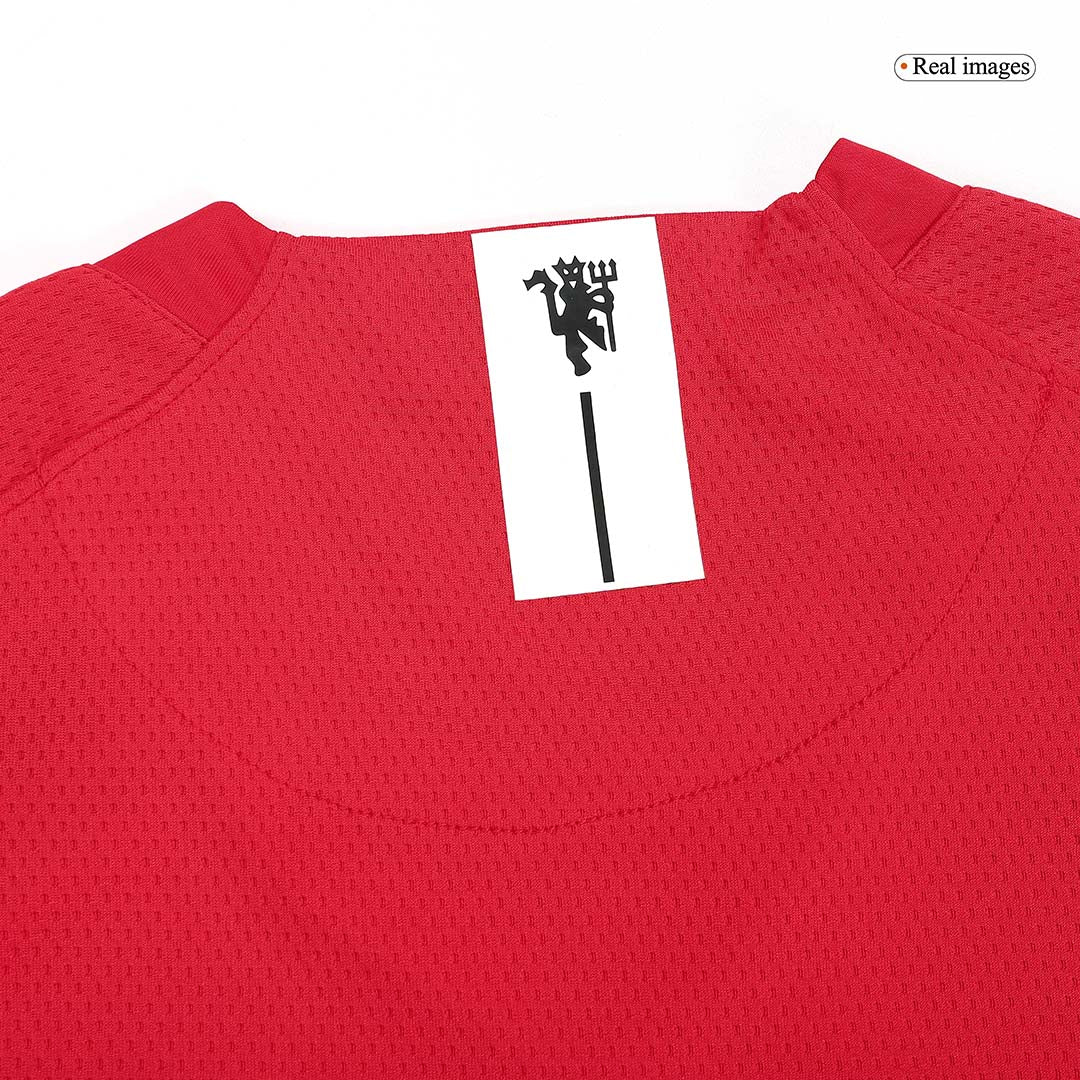 Tricouri Fotbal Vintage Manchester United Acasă 2007/08 - UCL Final