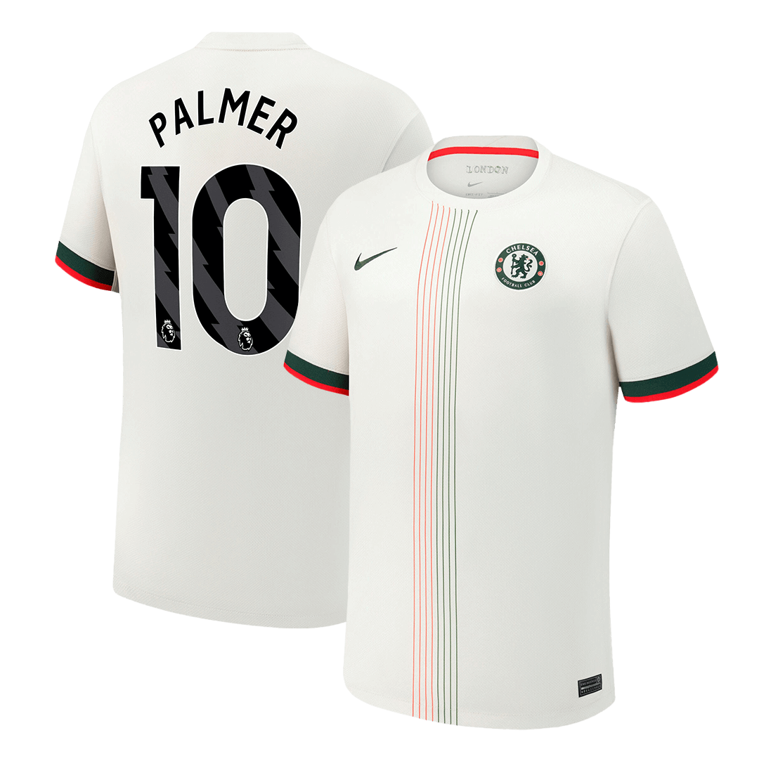 Tricouri Fotbal Chelsea PALMER #10 Deplasare 2025/26 (mărime mare)