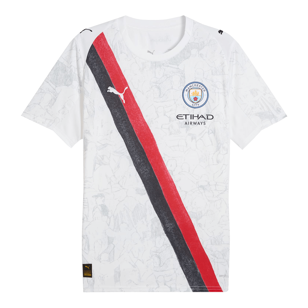Tricouri Fotbal Manchester City KidSuper RODRIGO #16 2025/26 - Club World Cup (mărime mare)