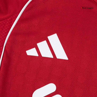 Tricouri Fotbal Liverpool SZOBOSZLAI #8 Acasă 2025/26 Authentic