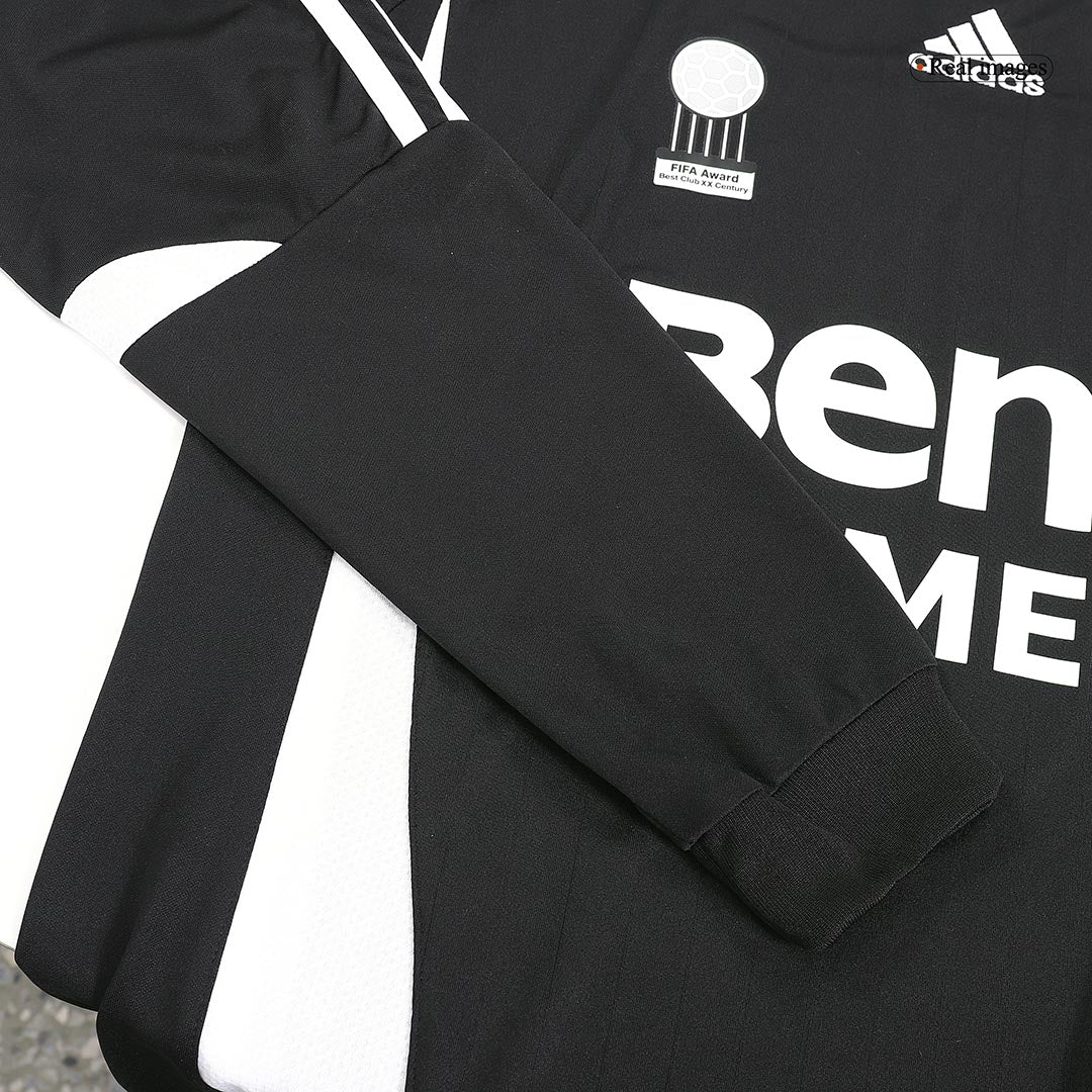 Tricouri Fotbal Vintage Real Madrid RAUL #7 Deplasare 2006/07 Mânecă Lungă