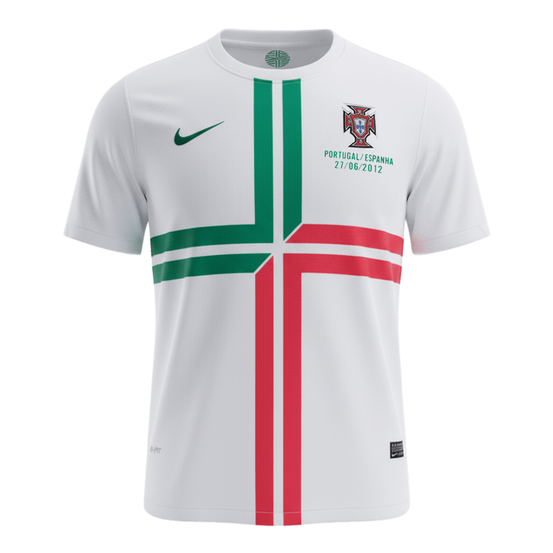 Tricouri Fotbal Vintage Portugalia Deplasare 2012