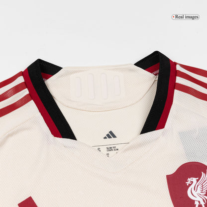 Tricouri Fotbal Liverpool SZOBOSZLAI #8 Deplasare 2025/26 Authentic