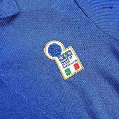 Tricouri Fotbal Vintage Italia BAGGIO R. #18 Acasă 1998
