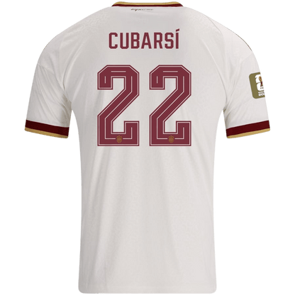 Tricouri Fotbal Spania CUBARSÍ #22 Deplasare Cupa Mondială 2026 Authentic - Champion Edition