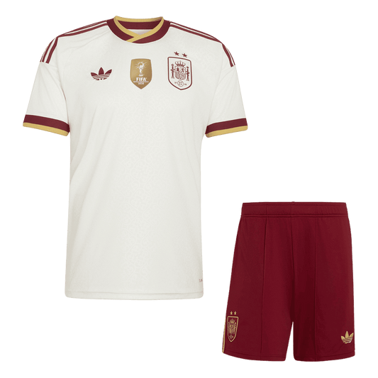 Set Tricouri Fotbal Spania Deplasare Cupa Mondială 2026 Champion Edition