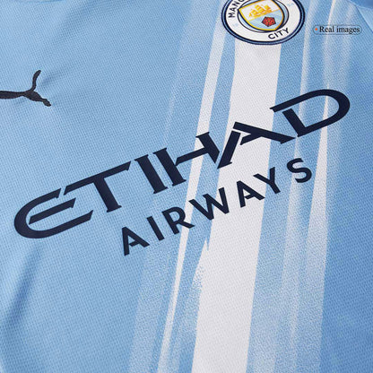 Tricouri Fotbal Manchester City HAALAND #9 Acasă 2025/26 - Premium