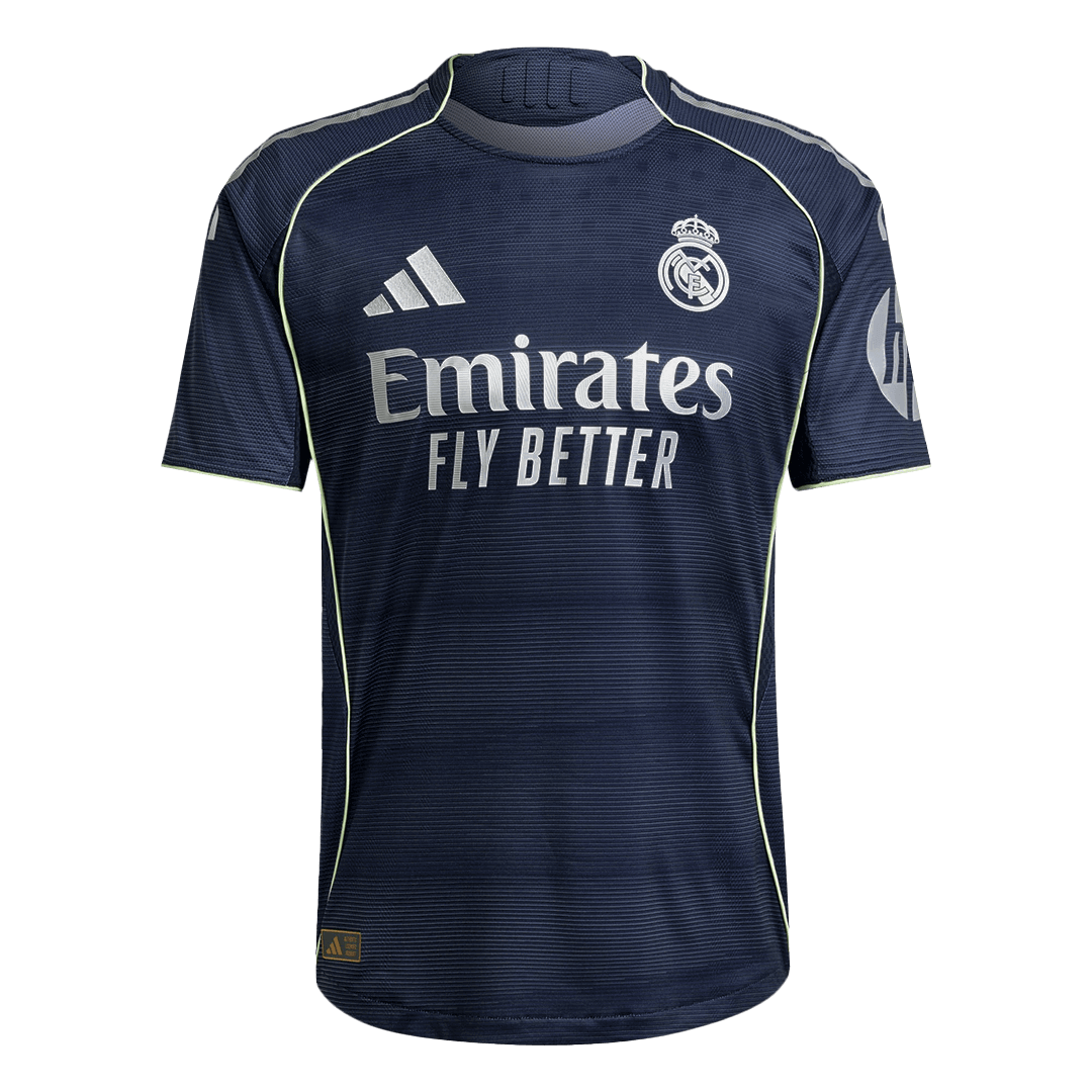 Tricouri Fotbal Real Madrid HUIJSEN #24 Deplasare 2025/26 Authentic - Premium
