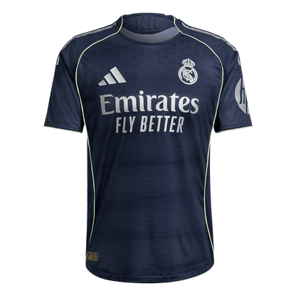 Tricouri Fotbal Real Madrid BELLINGHAM #5 Deplasare 2025/26 Authentic - Premium