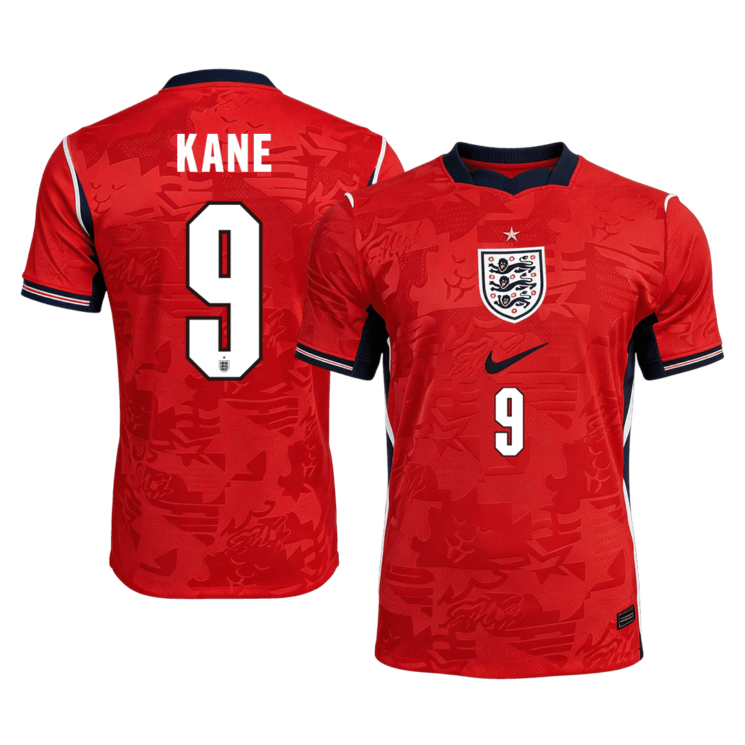 Tricouri Fotbal Anglia KANE #9 Deplasare Cupa Mondială 2026 Authentic