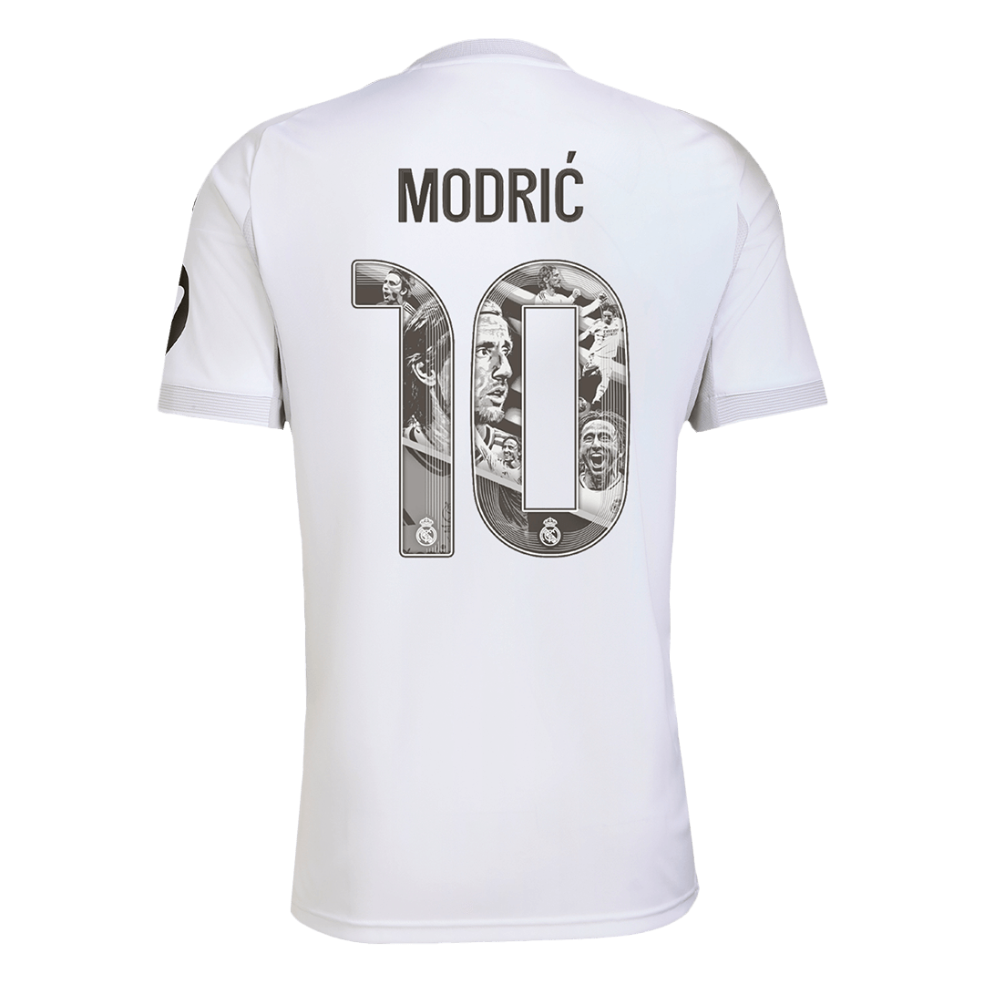 Tricouri Fotbal Real Madrid MODRIĆ Special #10 Acasă 2025/26 - Premium (mărime mare)
