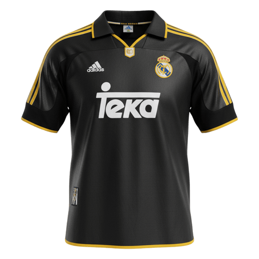 Tricouri Fotbal Vintage Real Madrid Deplasare 1999/01