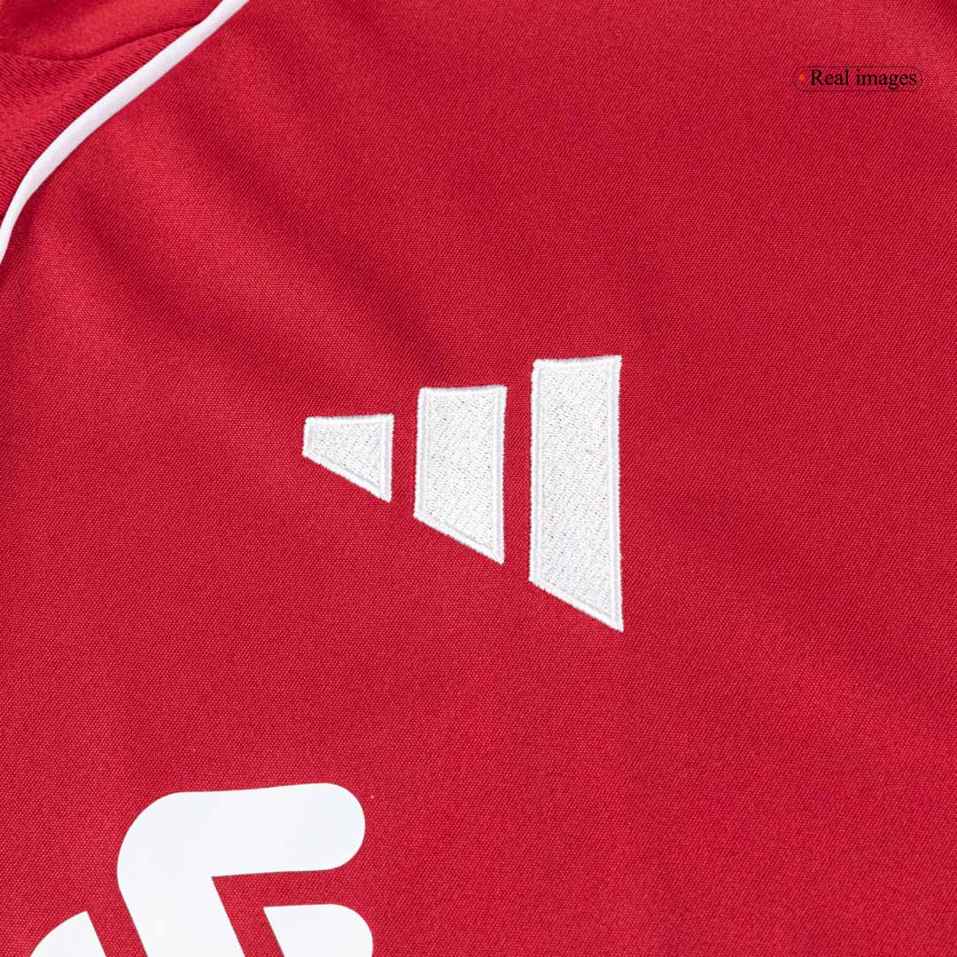 Tricouri Fotbal Liverpool SZOBOSZLAI #8 Acasă 2025/26