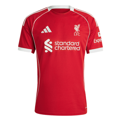 Tricouri Fotbal Liverpool SZOBOSZLAI #8 Acasă 2025/26