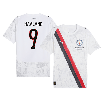 Tricouri Fotbal Manchester City KidSuper HAALAND #9 2025/26 - Club World Cup (mărime mare)