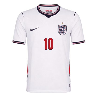 Tricouri Fotbal Anglia BELLINGHAM #10 Acasă Cupa Mondială 2026